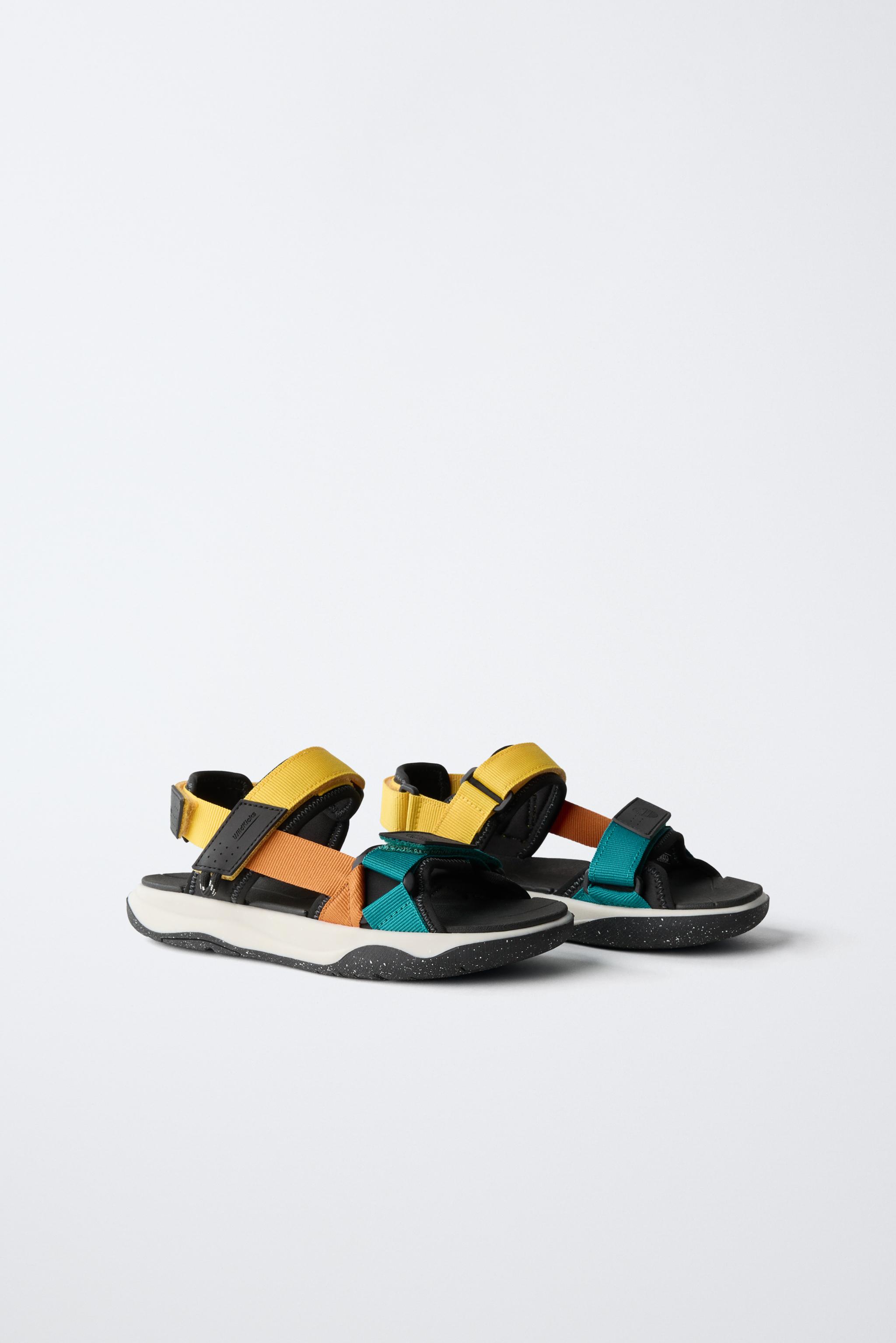 MULTICOLOR TECHNICAL SANDALS